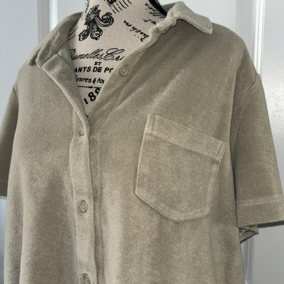 Simons Sage Green Organic Cotton Blent Terry Matching Set - Picture 3 of 8